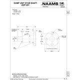 NAAMS Stub Shaft for Dump Unit ADP201