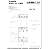 NAAMS Pivot Mounting Plate ADL0003