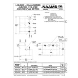 NAAMS L-Blocks ALB412M
