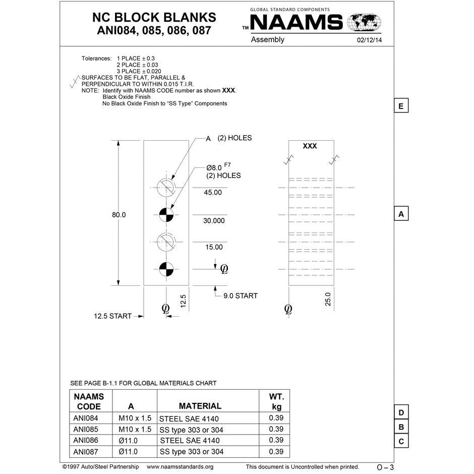 NAAMS NC Block ANI085