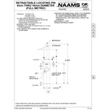 NAAMS Locating Pin APS064R
