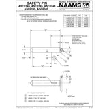 NAAMS Safety Pin ASC0145