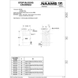 NAAMS Crowned Stop Block ASC018