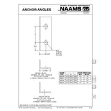 NAAMS Base Anchor Angle ABL341