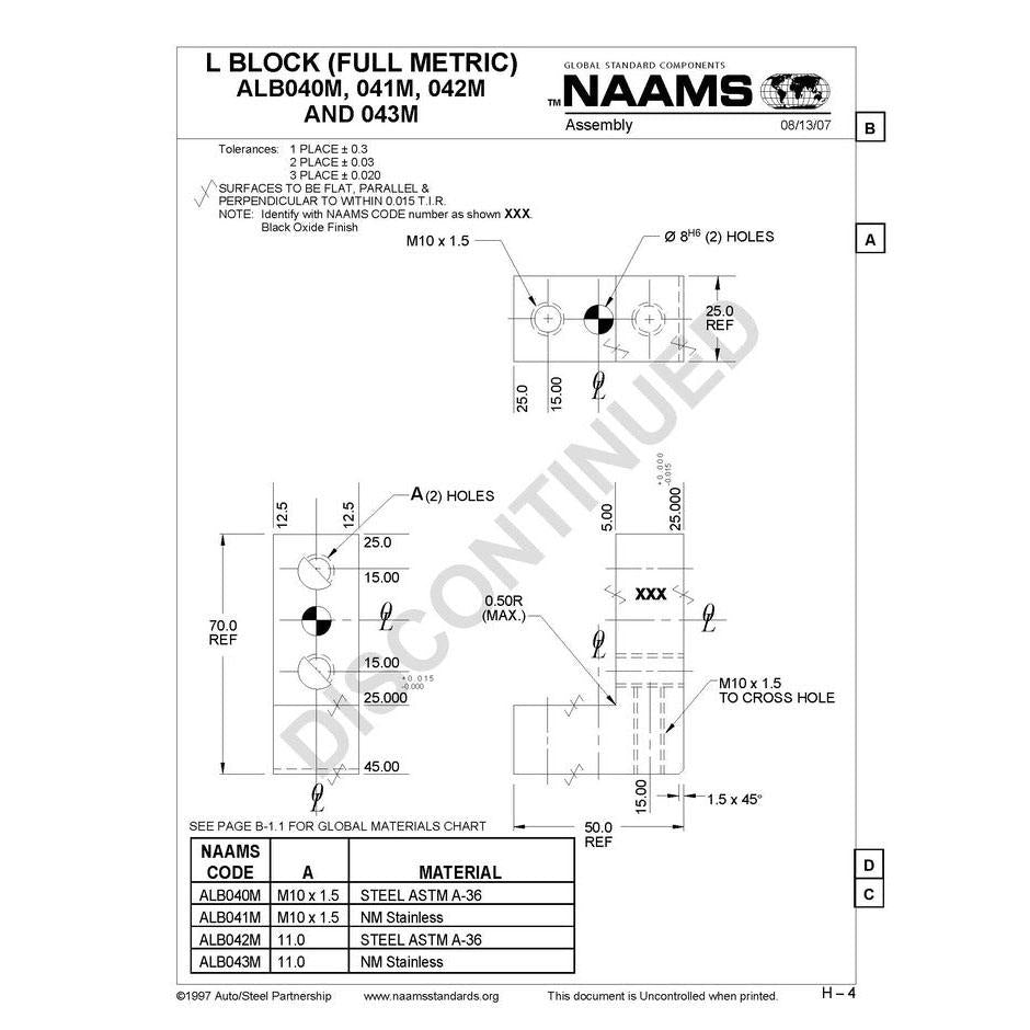 NAAMS L-Blocks ALB040M