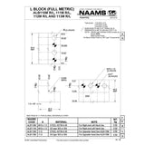 NAAMS L-Blocks ALB113M