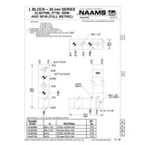 NAAMS L-Blocks ALB371M