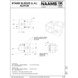 NAAMS Stand Sleeve ALH130 (L.H.)