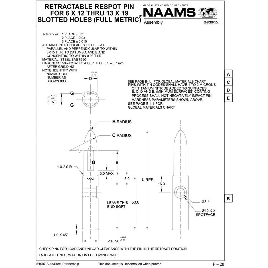 NAAMS Respot Pin ARE101S