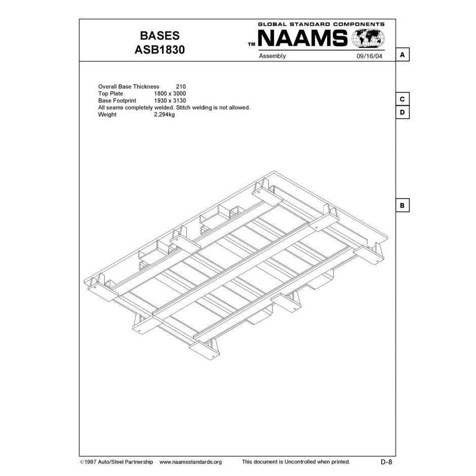 NAAMS Base ASB1830