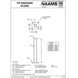 NAAMS Tip Dresser Stand ATD120