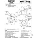 NAAMS Wedge Bracket AWB410