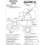 NAAMS Wedge Bracket AWB614