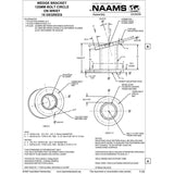NAAMS Wedge Bracket AWB703