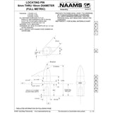 NAAMS Locating Pin APS081M