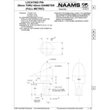 NAAMS Locating Pin APQ258