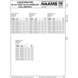 NAAMS Locating Pin APQ358