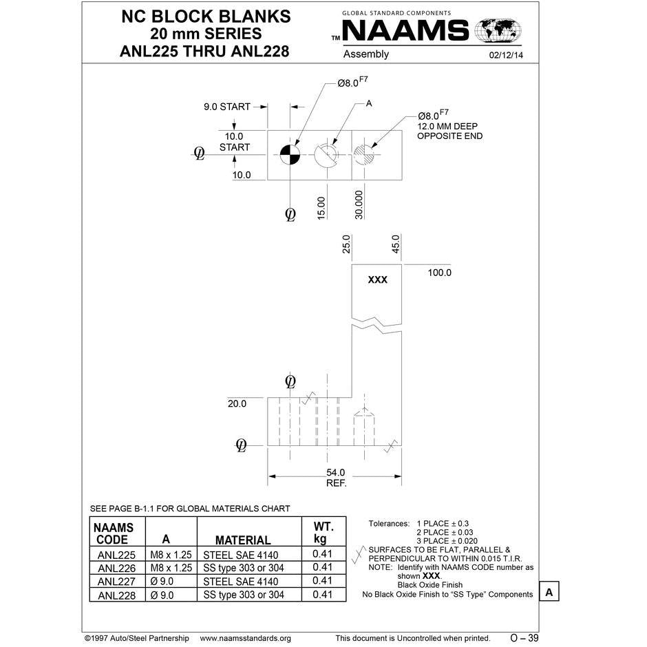 NAAMS NC Block ANL228