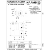 NAAMS Pin Retainer APR339M