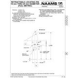 NAAMS Locating Pin APS190R