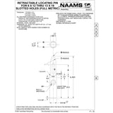 NAAMS Locating Pin APE108RT