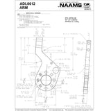NAAMS Pivot Arm ADL0012