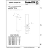 NAAMS Rough Locator ARL320H I-Shape Hardened