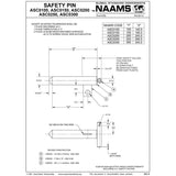 NAAMS Safety Pin ASC0150
