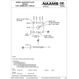NAAMS Robot Adapter Plate AEA001