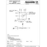 NAAMS Robot Adapter Plate AEA002