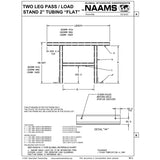 NAAMS Two Leg Stand APT2001 THRU APT2409