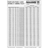 NAAMS Four Leg Stand APT4001 THRU APT4856