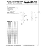 NAAMS Spacer ASP350S DSCP015-M500
