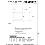NAAMS Shims ASH602 DSCH045-M025