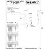 NAAMS Spacer ASP462N DSCP037-M620