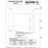 NAAMS Shims ACH602 DSCH044-M025