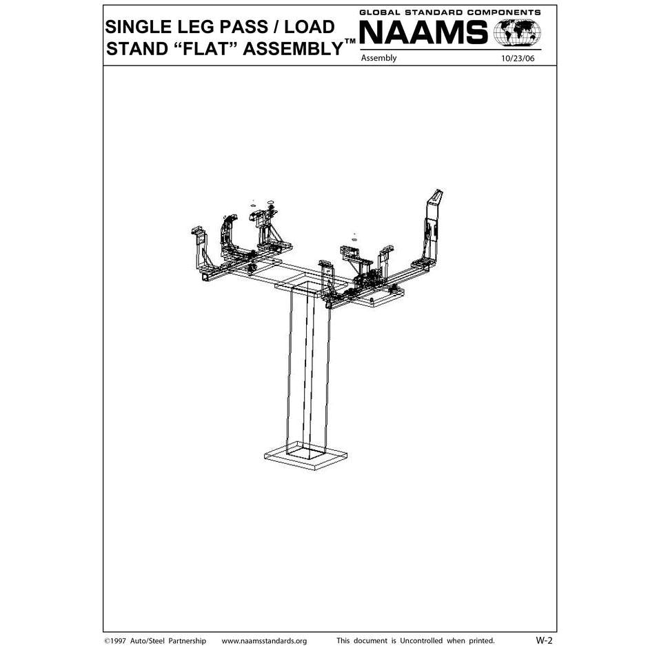 NAAMS Single Leg Stand APT1005