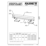 NAAMS Light Screen Assembly ALH500