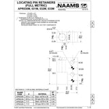 NAAMS Pin Retainer APR032M
