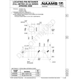 NAAMS Pin Retainer APR055M