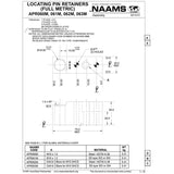 NAAMS Pin Retainer APR061M