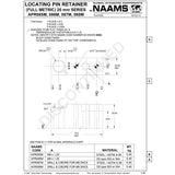 NAAMS Pin Retainer APR085M