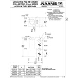 NAAMS Pin Retainer APR201M