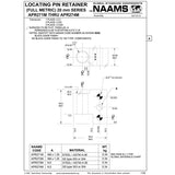 NAAMS Pin Retainer APR271M