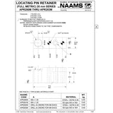 NAAMS Pin Retainer APR281M