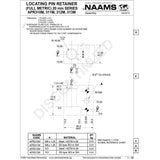 NAAMS Pin Retainer APR311M