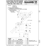 NAAMS Pin Retainer APR314M