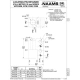 NAAMS Pin Retainer APR330M