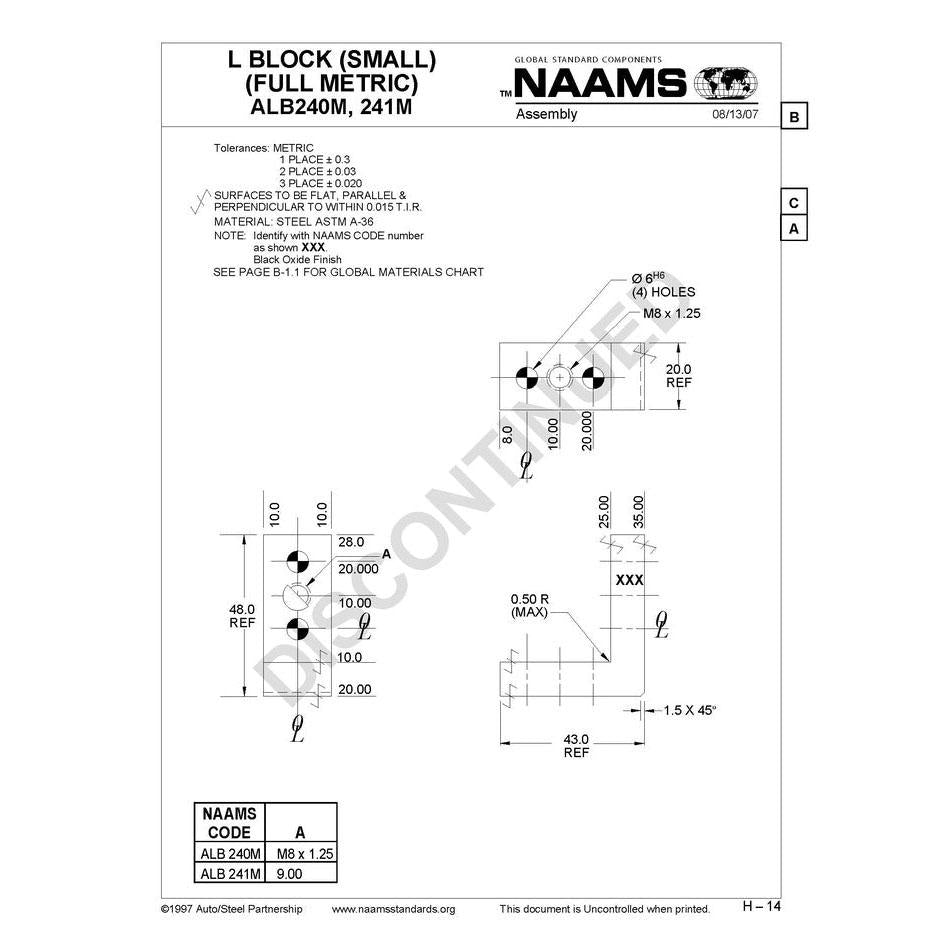 NAAMS L-Blocks ALB240M