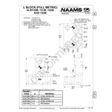 NAAMS L-Blocks ALB122M